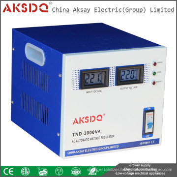 Wholesale AVR Single Phase Electrical Automatic High Precision Voltage Stabilizer for Home Refrigerator Made in China Yueqing